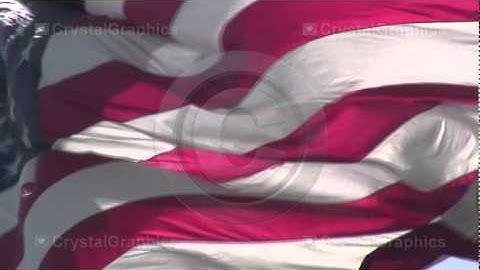 Video Clips for PowerPoint by CrystalGraphics - US Flag 01 Loop