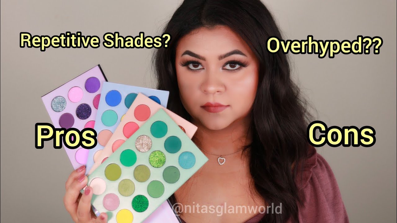 Beauty Glazed Color Board Palette Review, Swatches 2022 | India | Not Good?? Overhyped?? Pros & Cons
