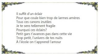 Lara Fabian - Il  Suffit d'un Éclair Lyrics