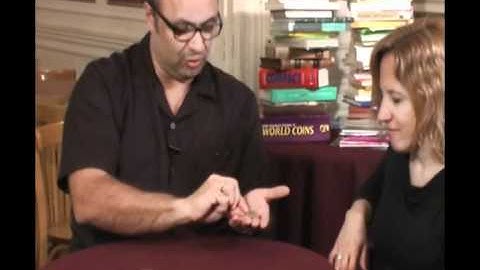 Expanded Shell (Coin Across) by Tango Magic - Alberico Magic