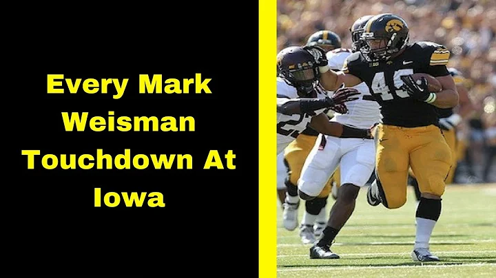Every Mark Weisman Touchdown at Iowa
