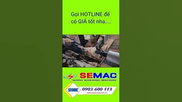 Máy Tiện Gỗ CNC có chà nhám sản phẩm láng bóng