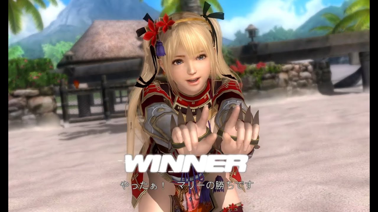 DOA5LR マリーローズ 投げ・ホールド集 喰らい役・直虎 Marierose Throw's & Hold Partner Naotora
