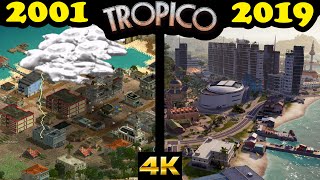 Evolution of Tropico games (2001-2019)