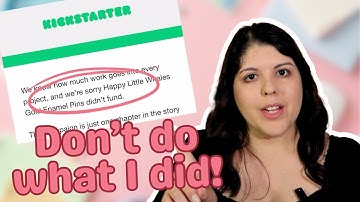 3 Lessons I Learned from My Failed Kickstarter Campaign