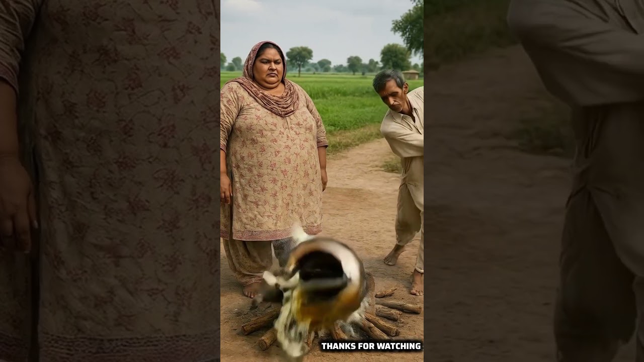Funny Village Comedy | Big Woman vs Skinny Man | Tea Pot Chaos 😂🔥