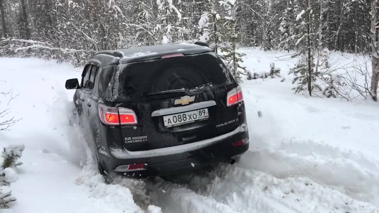 Шевроле трейлблейзер пробный заезд на летней резине часть 1-я - YouTube