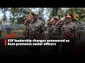 KDF leadership changes announced as Ruto promotes senior officers