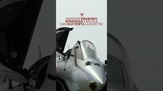 PRESIDEN PRABOWO SERAHKAN 6 UNIT JET TEMPUR RAFALE DAN ALUTSISTA LAINNYA KEPADA TNI AU
