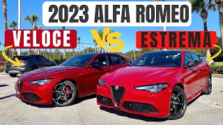 2023 Alfa Romeo Giulia Veloce vs Estrema Which Trim Is Better?