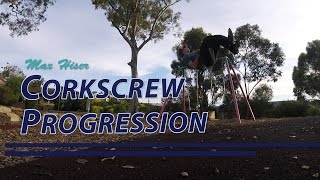 Cork Progression, Learning the Corkscrew Flip in 4 Days.