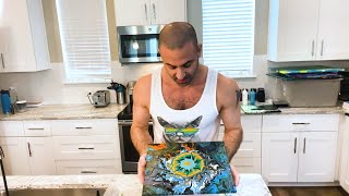 Fluid Art Painting - A Beginners Journey
