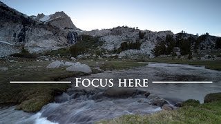 Get Sharp Focus From Front to Back! How To FOCUS In Landscape Photography (Tutorial) screenshot 4