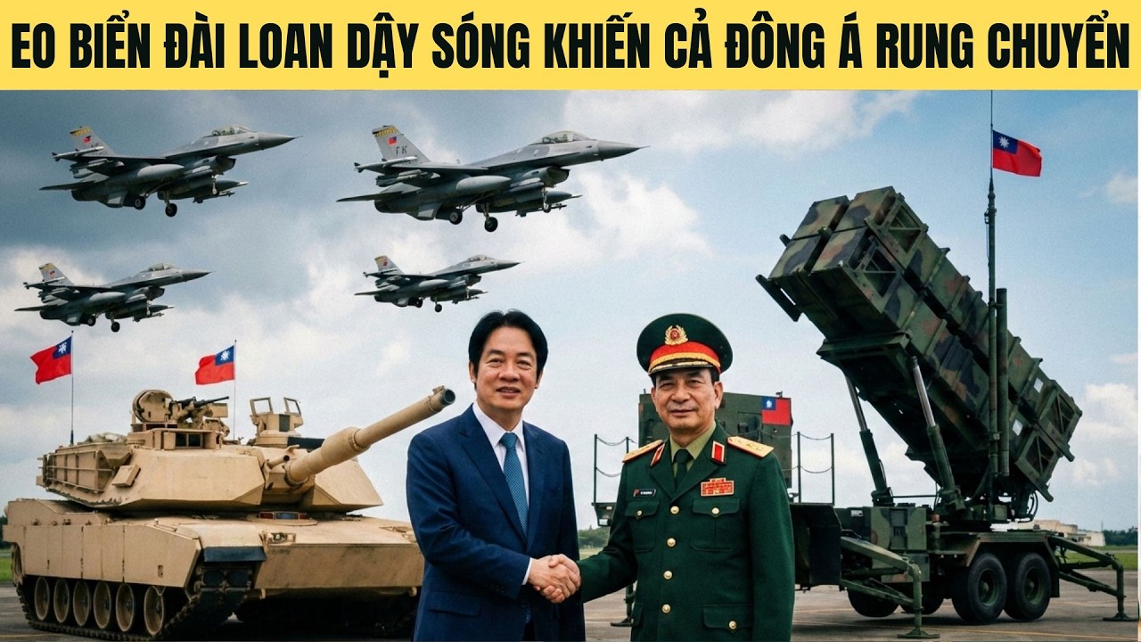 Việt Nam nằm ngay sát cái ‘thùng thuốc nổ’ Eo biển Đài Loan !