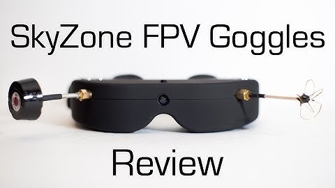 SkyZone FPV Goggles Review - RCTESTFLIGHT -