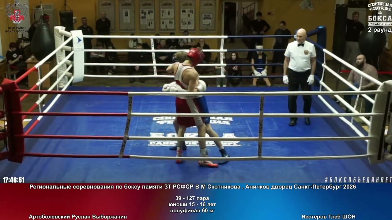 127 60 кг Артоболевский Руслан Выборжанин Нестеров Глеб ШОН