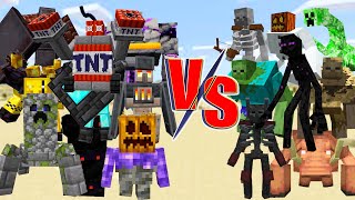 1 VS 1 - Golemania VS Mutant Beast in Minecraft