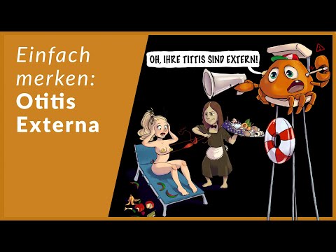 Otitis Externa leicht erklärt | Eselsbrücken für HNO