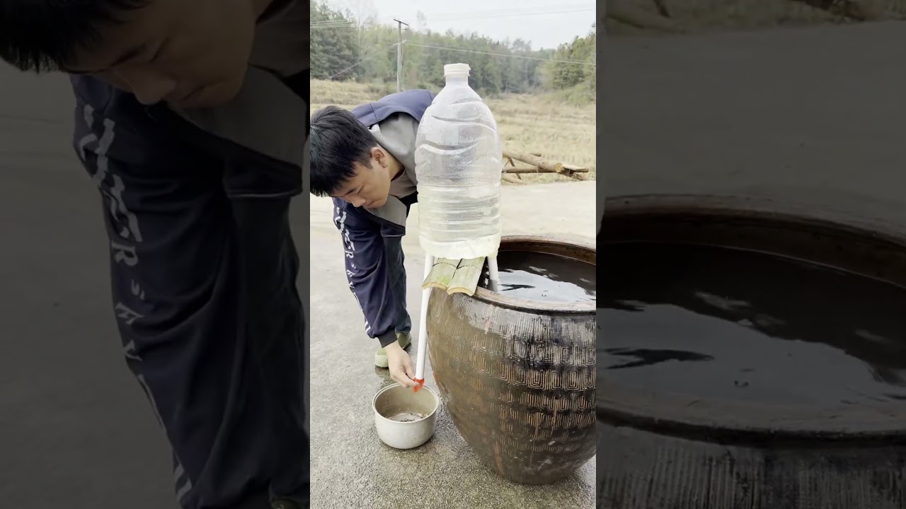 Emergency Water Fetching Tips: Plastic Bottle and Bamboo for Outdoor Use
