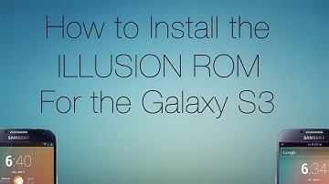 How to Install the Illusion ROM for Galaxy S3! Halo & Key Lime Pie Theme! [All Carriers!]