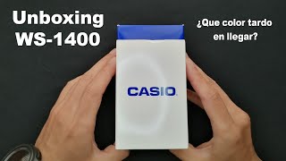 Reloj CASIO WS-1400H Nueva Variante Deportiva | Unboxing