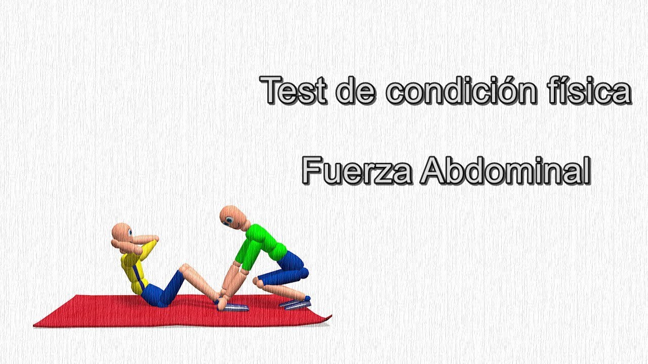 TEST DE ABDOMINALES EN 1 MINUTO YouTube