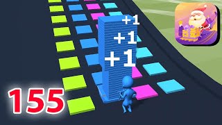 Stack Colors - Level 155 - NEW GAME - New Update Gameplay Walkthrough - All Level (iOS, Android)
