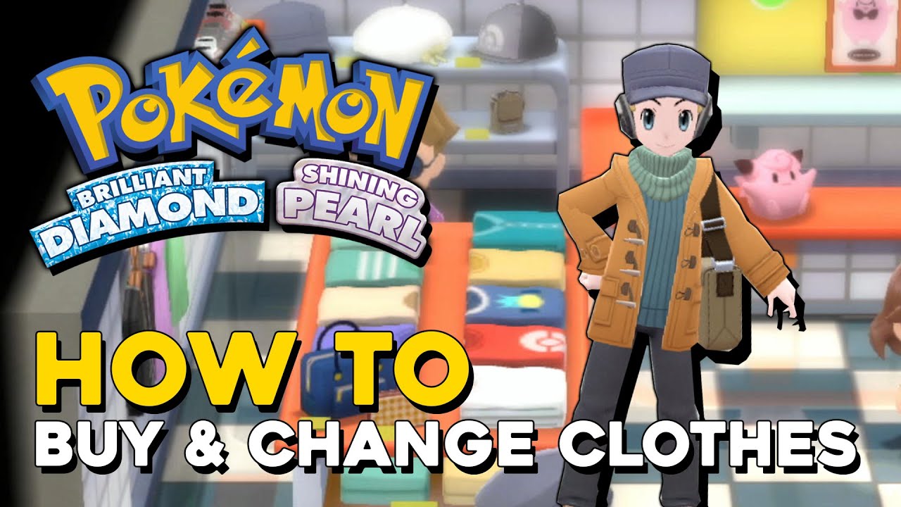 Change clothes from the PC [Pokemon Brilliant Diamond and Shining Pearl]  [Mods]