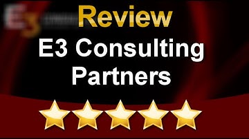 E3 Consulting Partners  Voorhees Township   Superb  5 Star Review by James J.