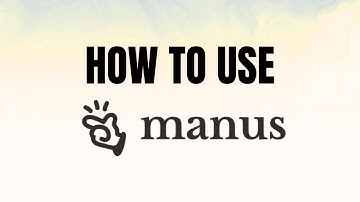 Learn Manus AI in Minutes!