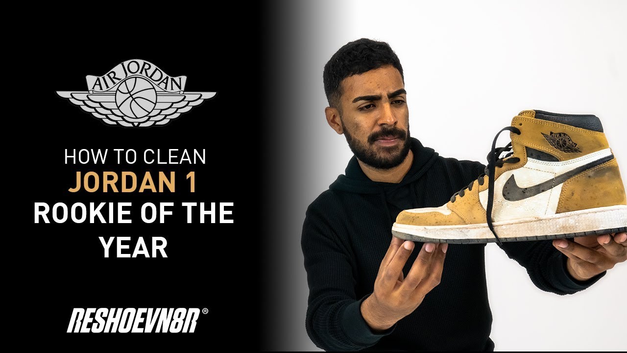 Hay una necesidad de Resplandor Nuez Cómo limpiar a Air Jordan 1 Rookie of the Year en español con Reshoevn8r y  con Vick Almighty! - YouTube