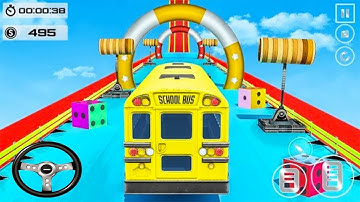 Impossible School Bus Simulator Tracks Driving - Android GamePlay