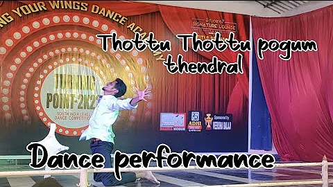 thottu thottu pogum thendral Arivarasan Dance performance /Mani MKN CHOREO #dancecompetition 2022