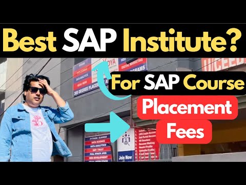 🚗Visited SAP training institute in Noida| Check if its best SAP training institute with placement ?