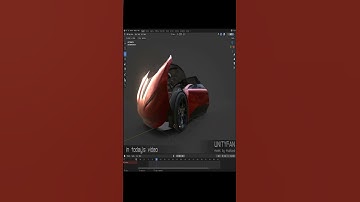 short - concept car quick modeling - vehicle 004 - part 07 - 4x timelapse