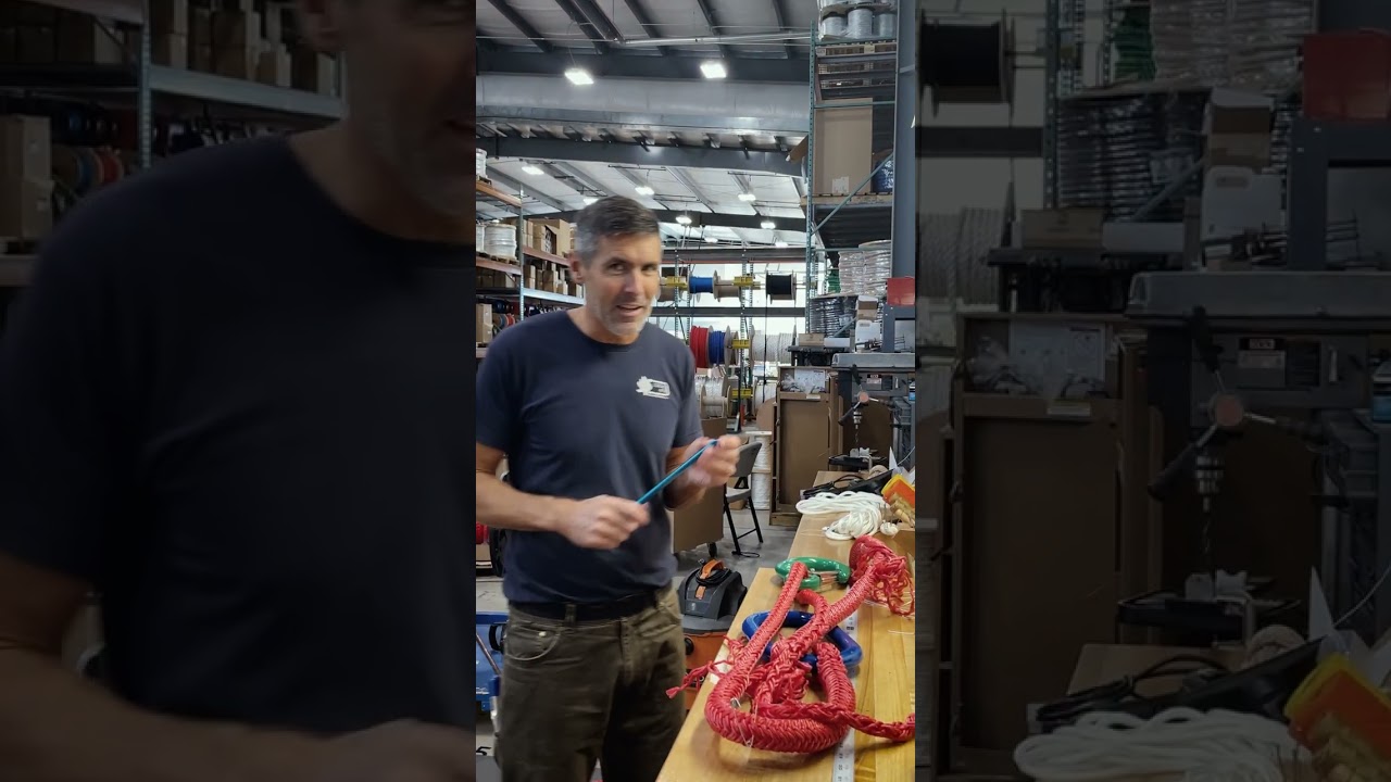 Custom Splicing Tenex at Knot & Rope Supply