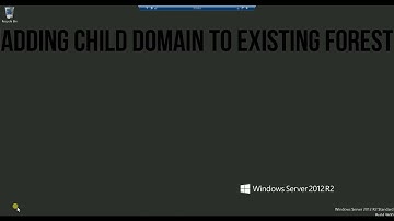07 Adding Child Domain to Domain Controller | Windows server | Child Domain