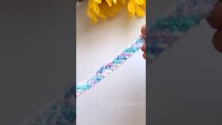 Hacks and Tips l l Easy Crochet Band #diy #shorts #reels #shortvideo #crochet #crochettutorial
