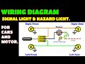 SIGNAL LIGHT AND HAZARD LIGHT WIRING DIAGRAM / TROUBLESHOOT AND REPAIR.