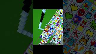 Best Pixel Art Ever in Minecraft 🤯 #shorts #gaming