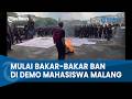 TUNTUT STOP MBG DAN KRITIK DWIFUNGSI POLRI, Update Demo Mahasiswa di DPRD Malang