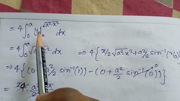area of Circle using double integration