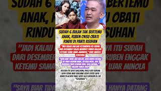 Kasihan6 Bulan Tak Bertemu Dngan Anak Ruben Onsu Obati Rasa Rindunya Dipantai Asuhan fypviral