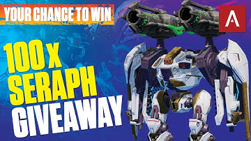 War Robots NEW SERAPH GIVEAWAY + Seraph MK3 Gameplay