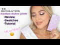 XX  REVOLUTION Amethyst Crystalxx Shadow Palette Review | Swatches | Tutorial