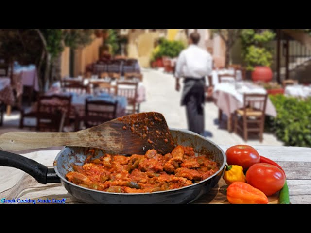 Bekri Meze or Pork Tigania – Greek Stir Fry Pork – Drunkard’s Meze - Μπεκρή Μεζέ ή Χοιρινή Τηγανιά | Greek Cooking Made Easy