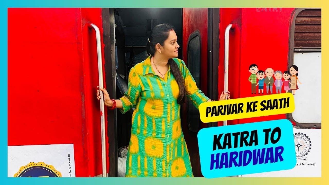 14610 Hemkunt Express Journey Katra se Haridwar *Lathi se sabko uthaya*#vlog 