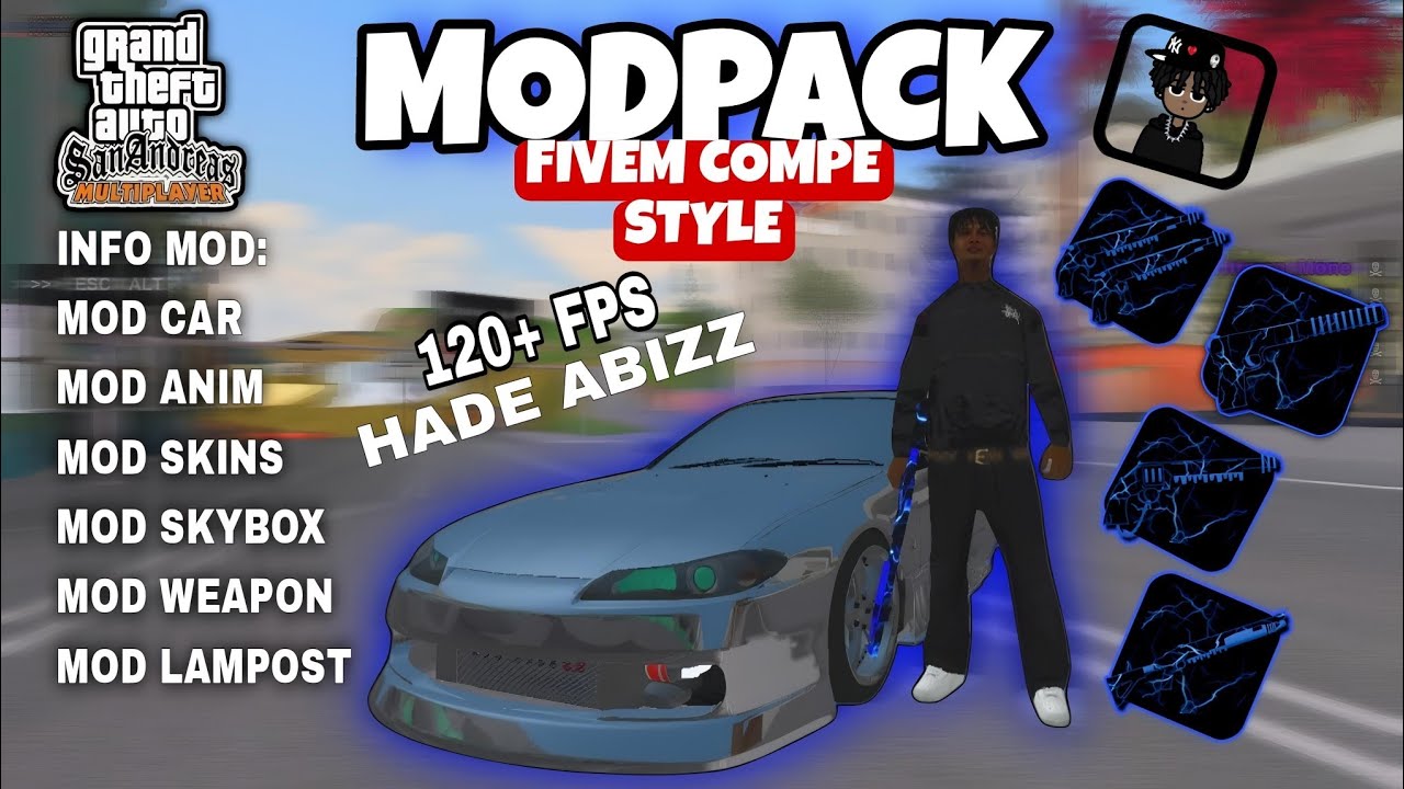 SHARE MODPACK FIVEM COMPE STYLE HD ABIZZ⁉️ COCOK UNTUK RP BERAT DAN ...