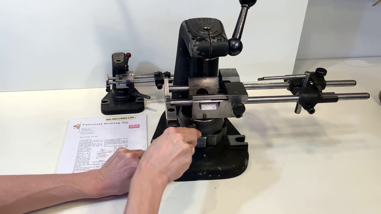 Reglus Universal Drilling Jig (Model Large) YouTube