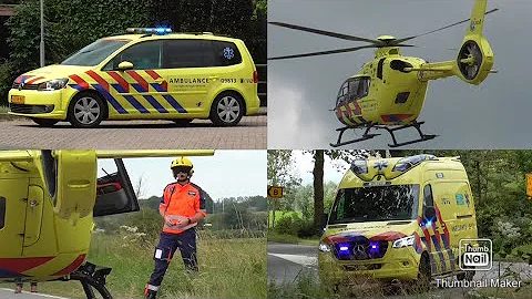 [MMT Inzet!] Hulpdiensten rukken uit voor medisch incident in Vianen - Hulpdiensten onderweg!